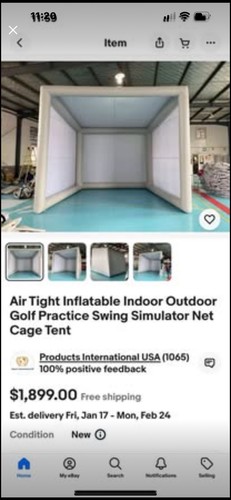 Portable inflatable golf - portable,
